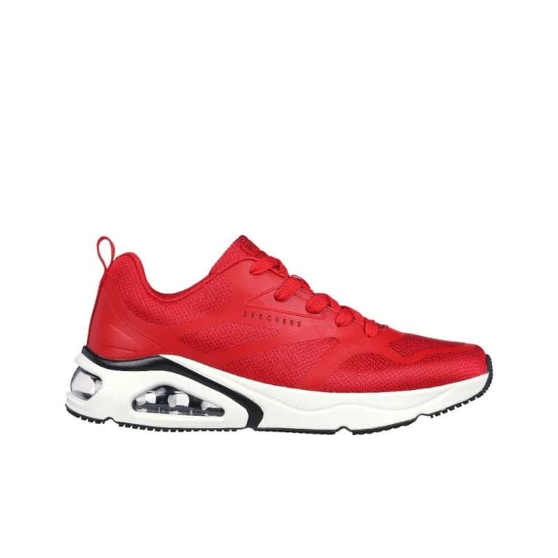 Pánska rekreačná obuv SKECHERS Tres Air Uno Revolutionairy red 2
