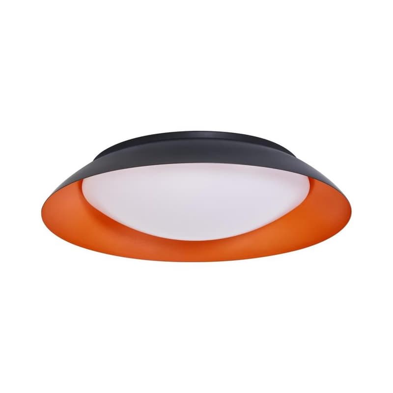 Osram - stmievateľné LED stropné svietidlo ORBIS PLATE LED/45W/230V pr.48cm oranžová/čierna 4099854450006