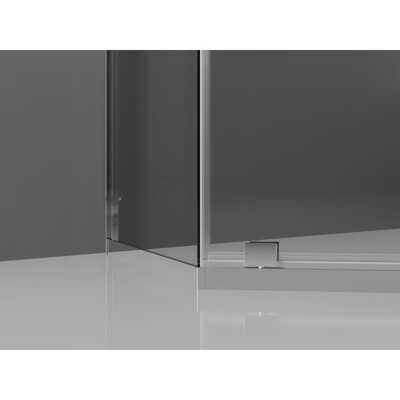 MEXEN - Exo sprchovací kút päťboký krídlový 80 x 80, transparent, chróm 812-080-080-01-00 6