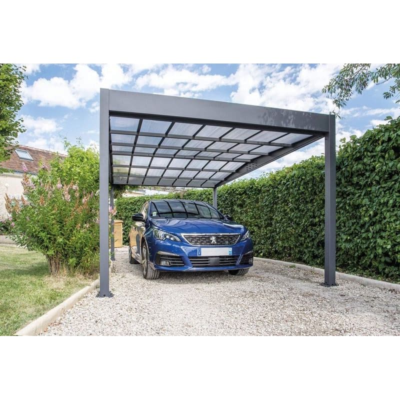 Kovový prístrešok / carport 316 x 502 cm Dekorhome