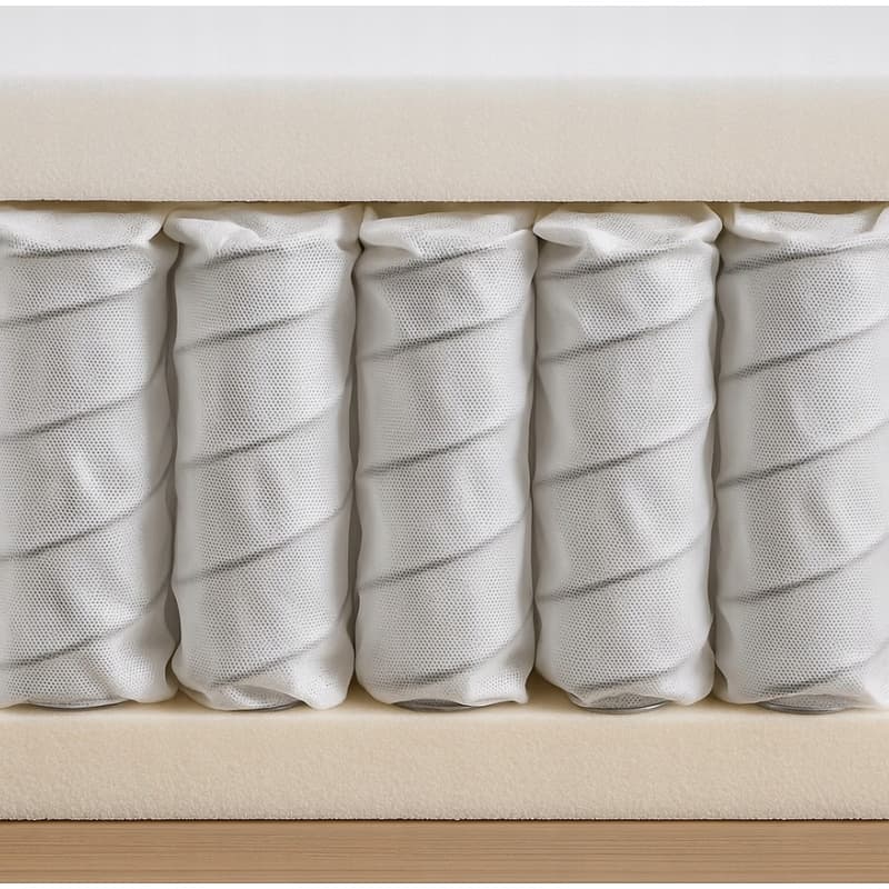 Elvisia Taštičkový matrac VISCO SOFT Microfibra | 120 x 200 cm 5