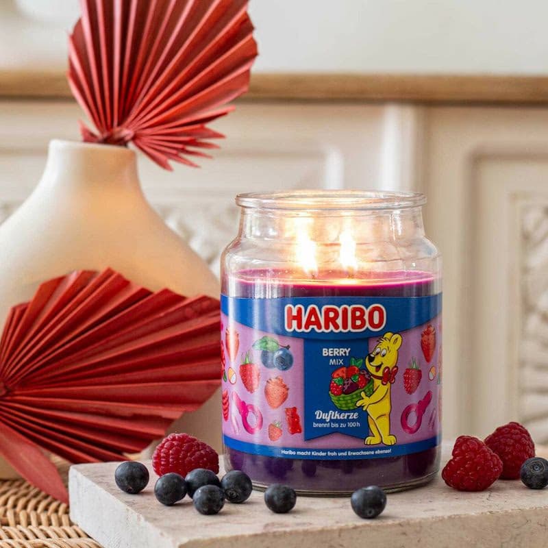 HARIBO Vonná sviečka Berry Mix 510 g 3
