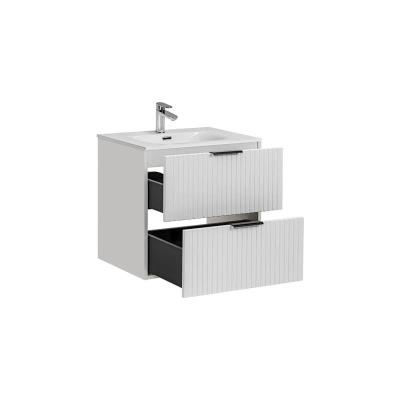 ArtCom Kúpeľňová skrinka s umývadlom ADEL White U60/1 | 60 cm 2