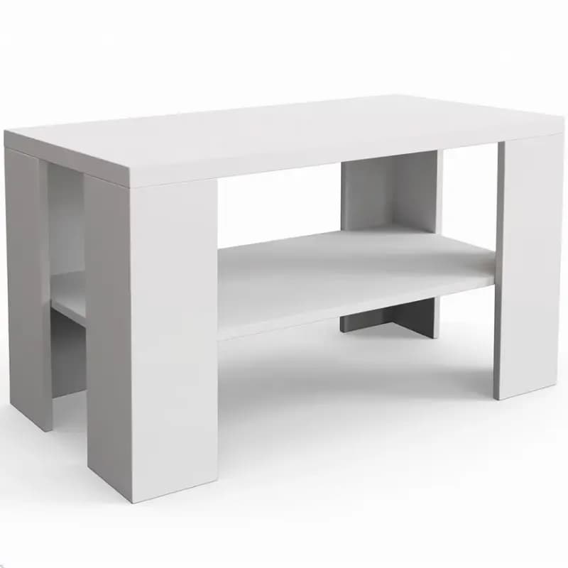 Konferenčný stolík Olga biely 1