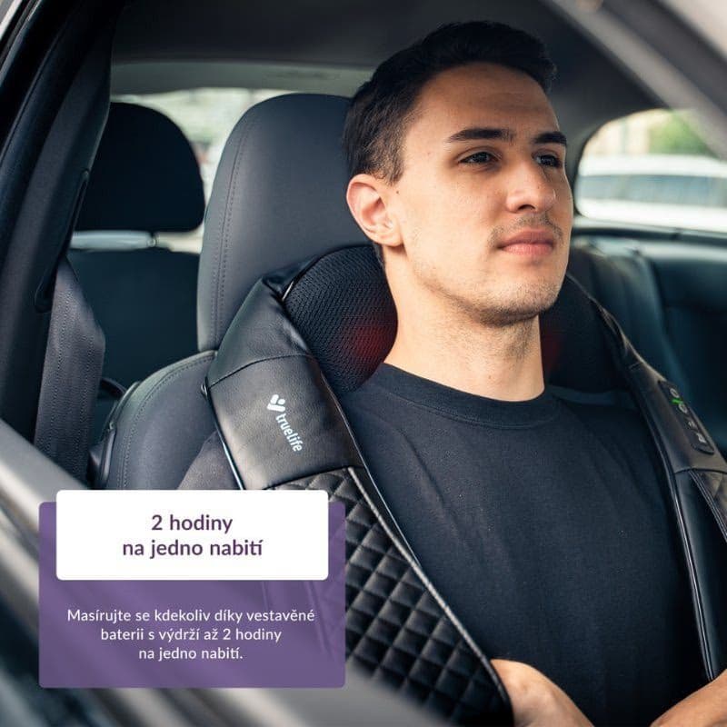 TrueLife RelaxBack B6 Charge - masážny golier s dobíjacou batériou 2