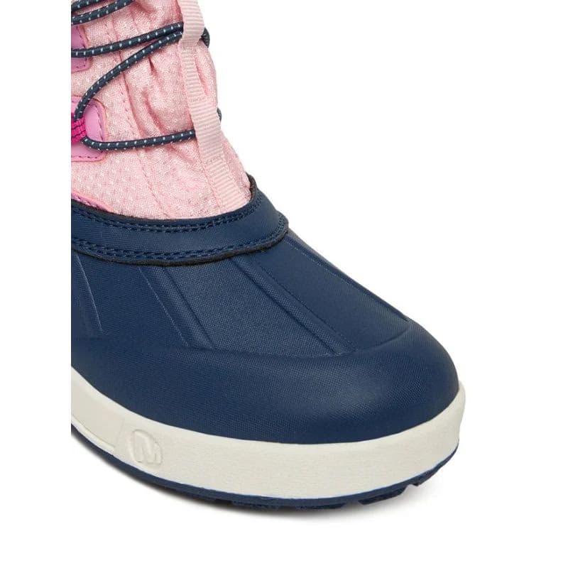 Dievčenské vysoké zimné topánky MERRELL Snow Bank 5.0 WTRPF K navy pink 4