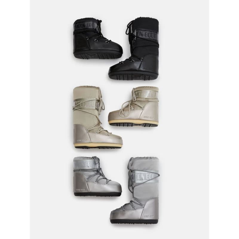 Vysoké zimné topánky MOON BOOT MB ICON GLANCE, B003 PLATINUM 4