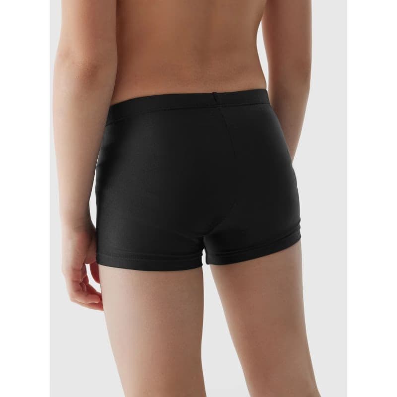 Chlapčenské plavky 4F JUNIOR SWIMMING TRUNKS-4FJWSS24USWTM022-20S-DEEP BLACK 3