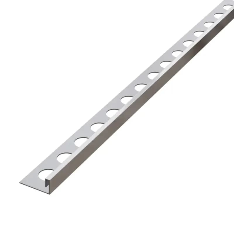Rohový profil JS 12,5 mm x 270 cm strieborný mat