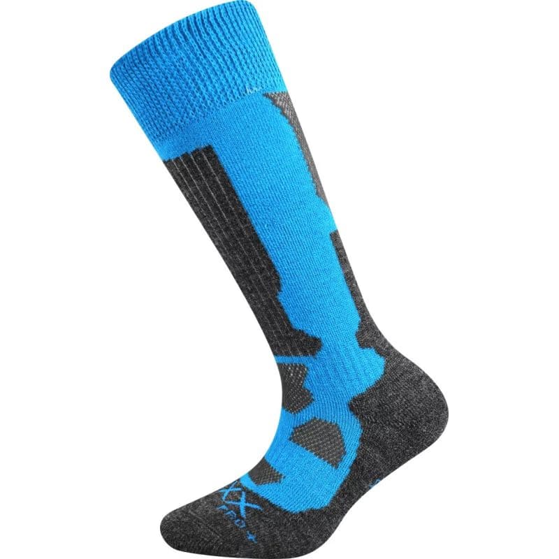 Chlapčenské turistické podkolienky VOXX 1 PACK-Merino Etrexík-kneesock-Blue 2