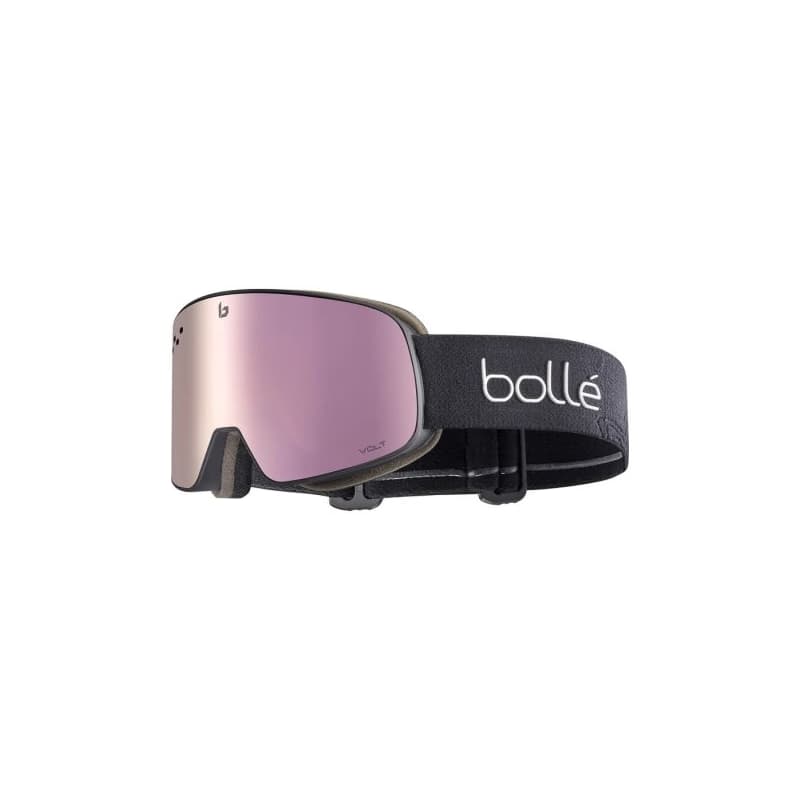 Lyžiarske okuliare BOLLE NEVADA Black Matte - Volt Pink Cat 2 1