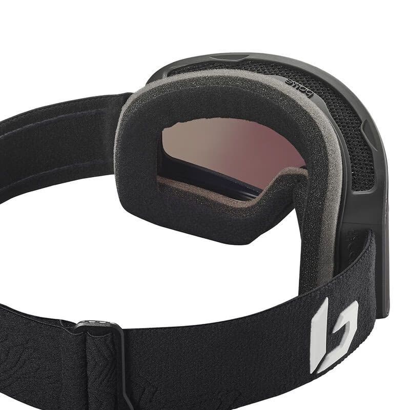 Lyžiarske okuliare BOLLE NEVADA Black Matte - Volt Pink Cat 2 2