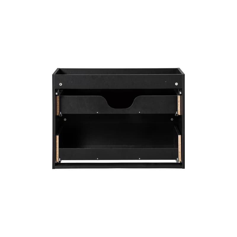ArtCom Kúpeľňová skrinka s umývadlom a doskou NOVA Black DU80/2 | 80 cm 6