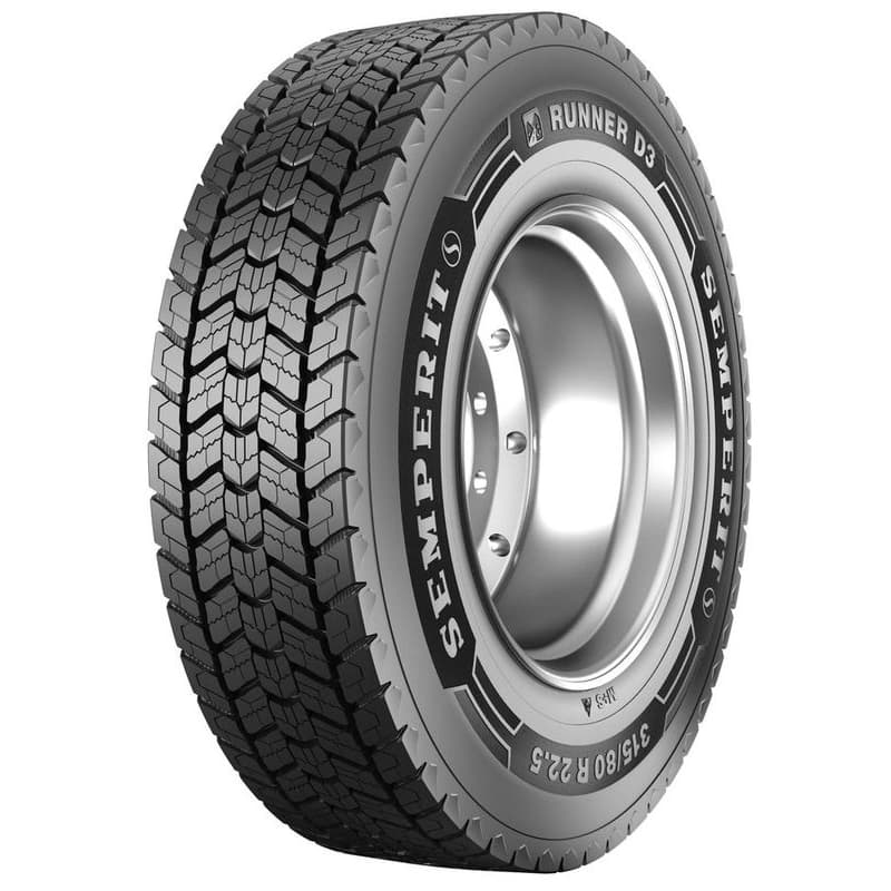 Semperit RUNNER D3 315/70 R22,5 154/150 l Záberové 1