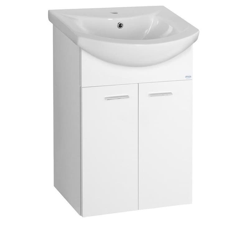 AQUALINE - ZOJA umývadlová skrinka 50,5x74x30cm, biela 51055A 1