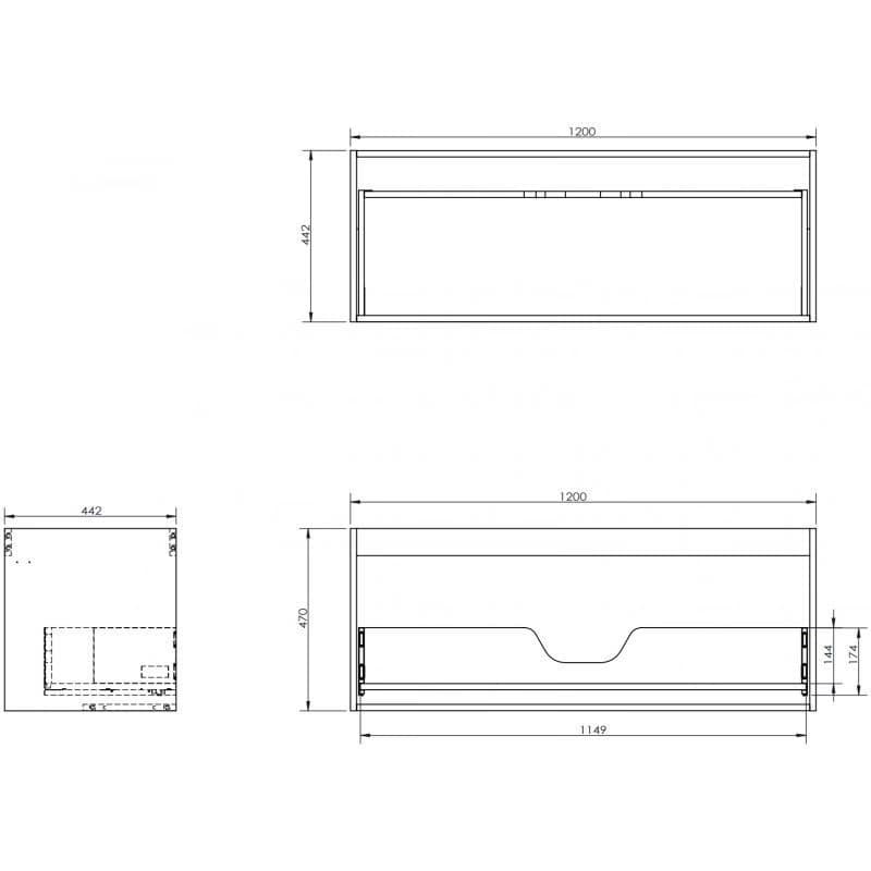 Mexen Box-A 91AX0-1200-470-1-81 4