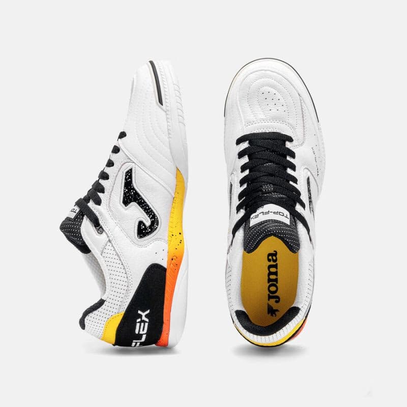 Pánske futbalové kopačky halové JOMA Top Flex 2632 M IC white 4