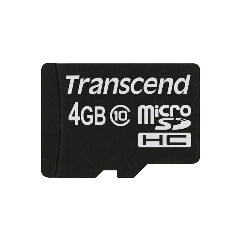 TRANSCEND MicroSDHC karta 4GB Class 10, bez adaptéra 1