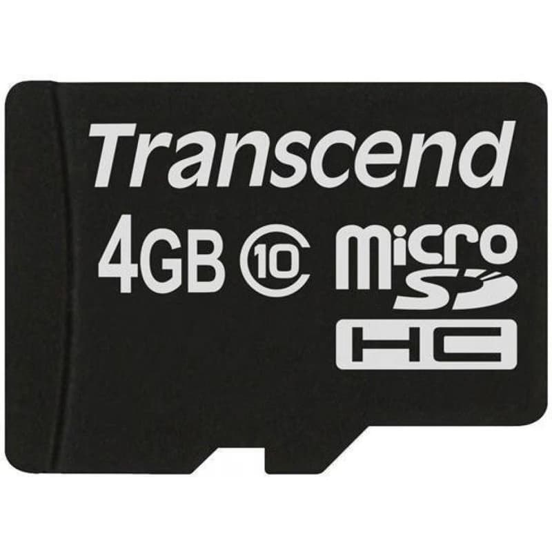 TRANSCEND MicroSDHC karta 4GB Class 10, bez adaptéra 3