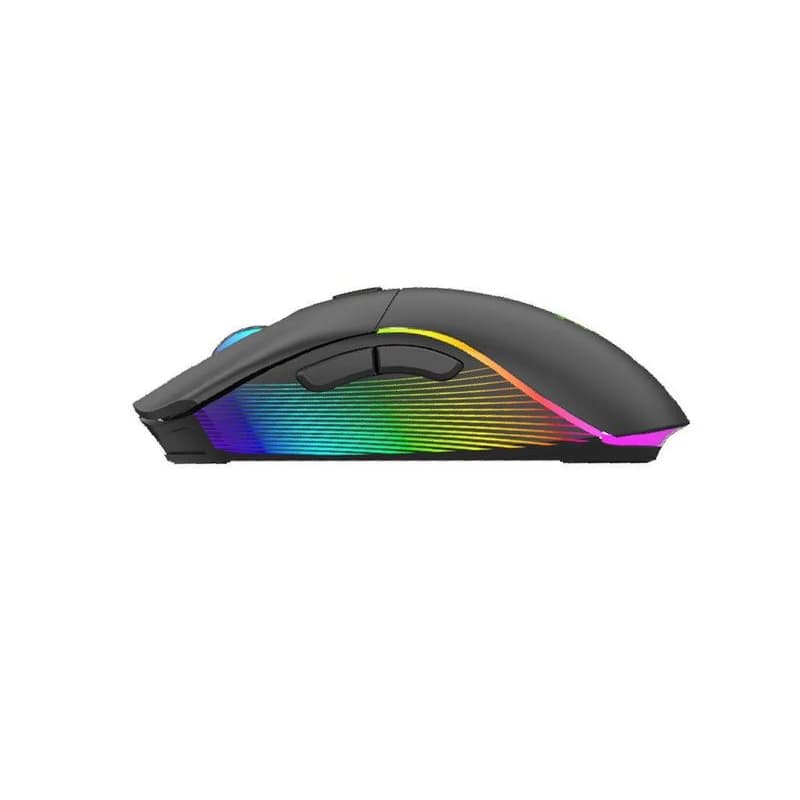 WG - Herná drôtová RGB myš WG Chameleon III., RGB LED, čierna 2