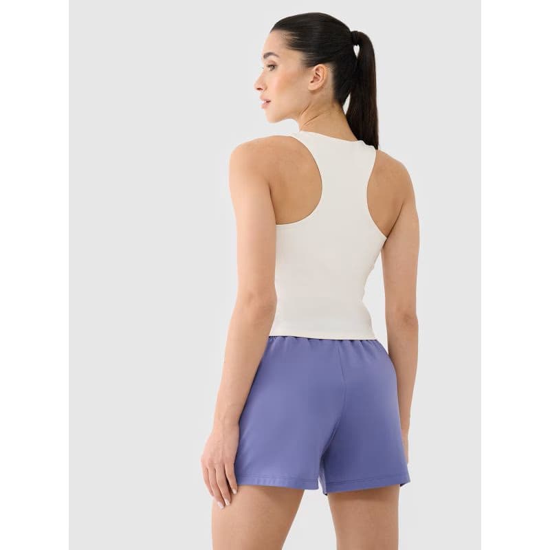 Dámske tréningové tielko 4F SLEEVELESS FNK F430-11S-OFF WHITE 3