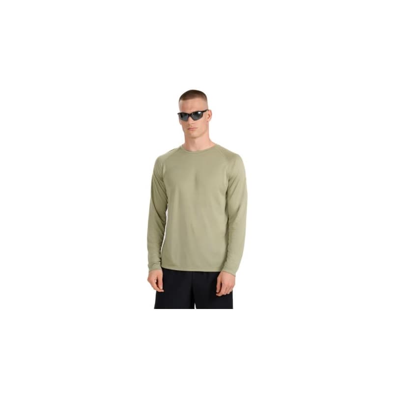 Pánske bežecké tričko s dlhým rukávom 4F LONGSLEEVE FNK M413-WAW25TFLOM413-44S-OLIVE 1