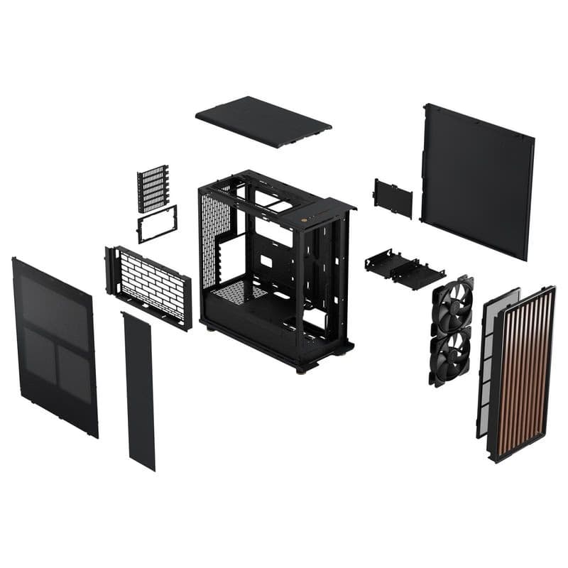 Fractal Design North Charcoal Black/Midi Tower/Čierna 3