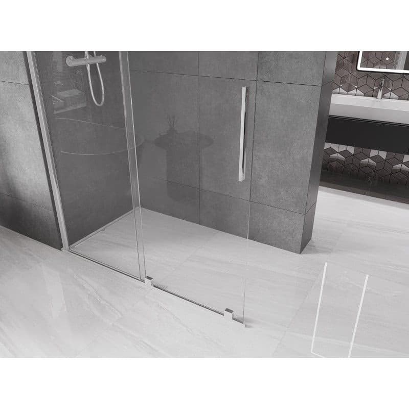 MEXEN/S - Velár posuvné sprchové dvere Walk-in 150, transparent, chróm 871-150-000-03-01 5