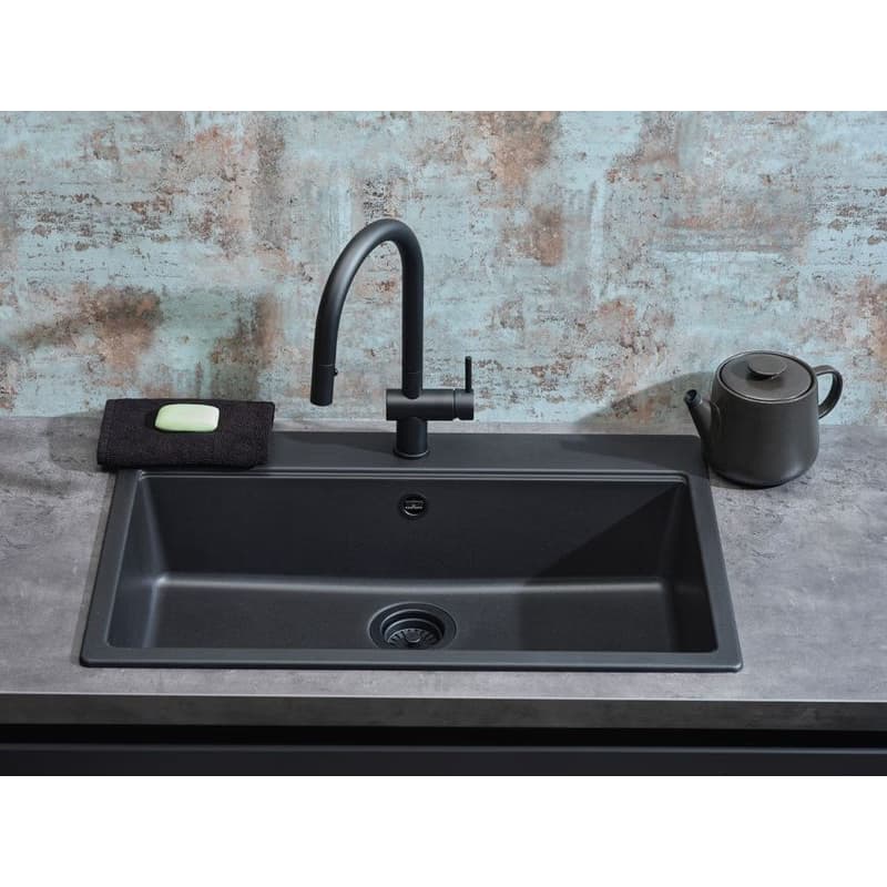 Reginox Granitový drez Reginox Florence 72, R40355, Nero Black R40355 3