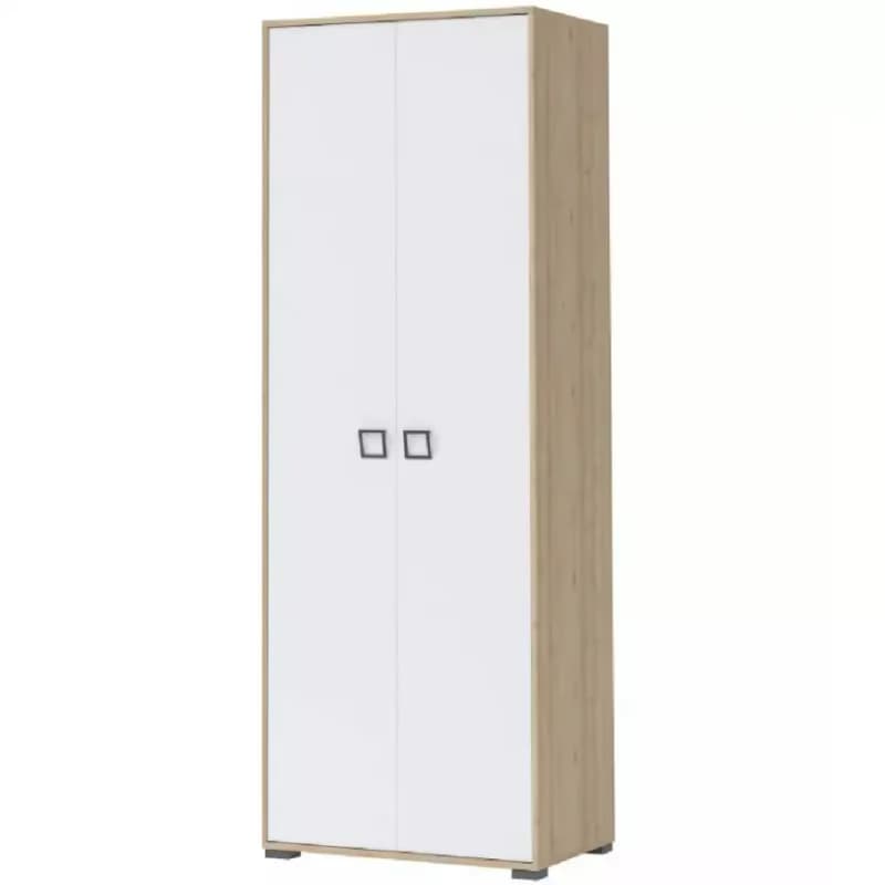 Skriňa 2D Kiki G2P-BK/KI-15 beech/white 1