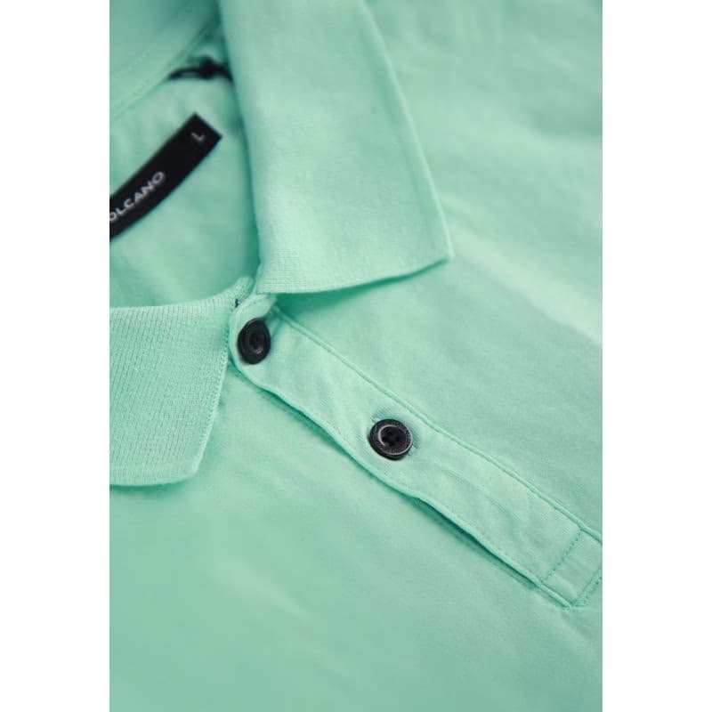 Pánske polo tričko s krátkym rukávom VOLCANO MARON 303-MINT 5