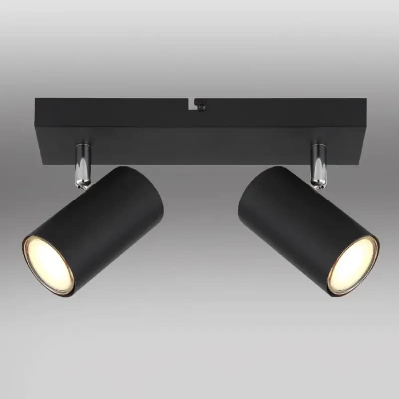 Stropné bodové svietidlo 57910-2B Black LS2 1