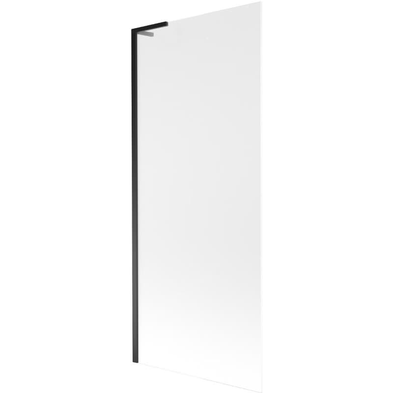 MEXEN/S - Next L vaňová zástena FIX 80 x 150, dekor, čierna 895-080-000-03-30-70 1