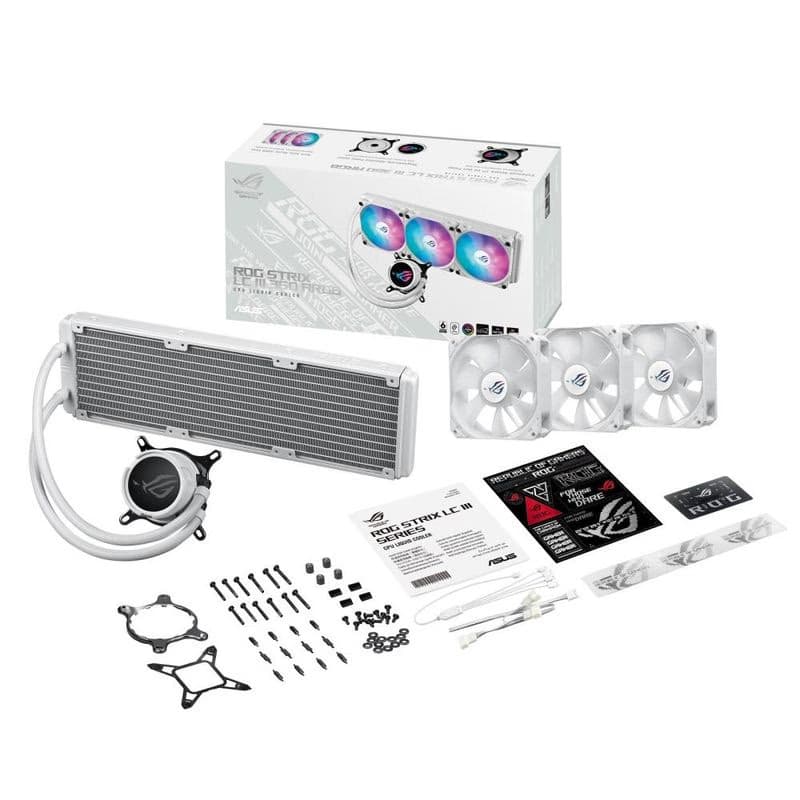 ROG STRIX LC III 360 ARGB WHT 4
