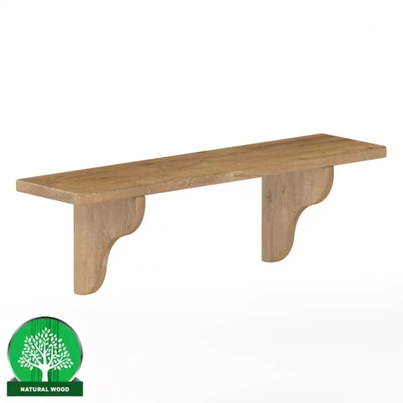 Polička borovica PK121-80x25x20 dub 1