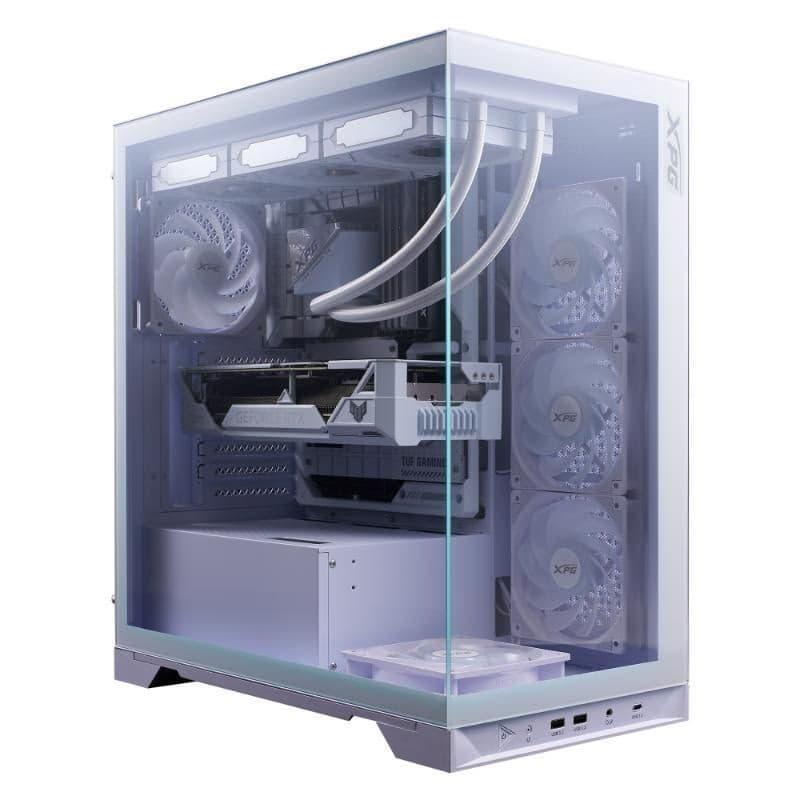 ADATA XPG case INVADER X BTF Mid-Tower, bez zdroja, 5x 120mm Fan, Biela 2
