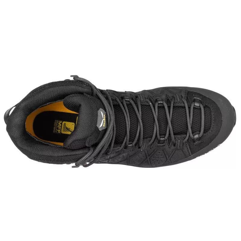 Dámska členková turistická obuv SALEWA Alp Trainer 2 Mid GTX W black black 2