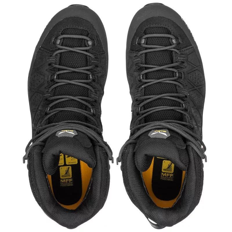 Dámska členková turistická obuv SALEWA Alp Trainer 2 Mid GTX W black black 3
