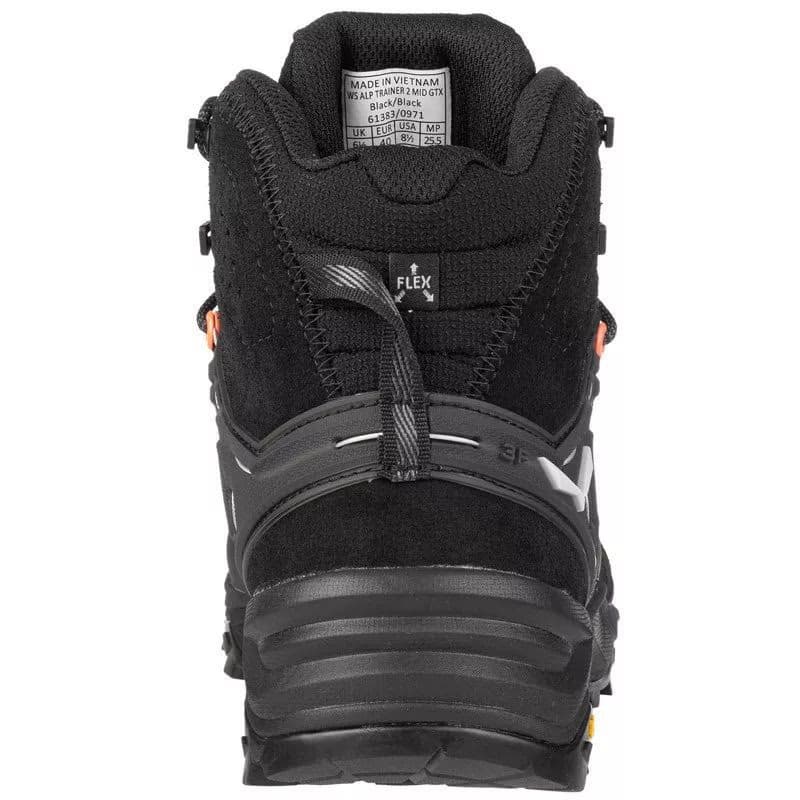 Dámska členková turistická obuv SALEWA Alp Trainer 2 Mid GTX W black black 5