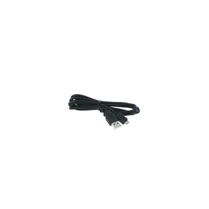 USB kábel (2.0), USB A samec - microUSB samec, 1.8m, čierny, DOPRADE 3