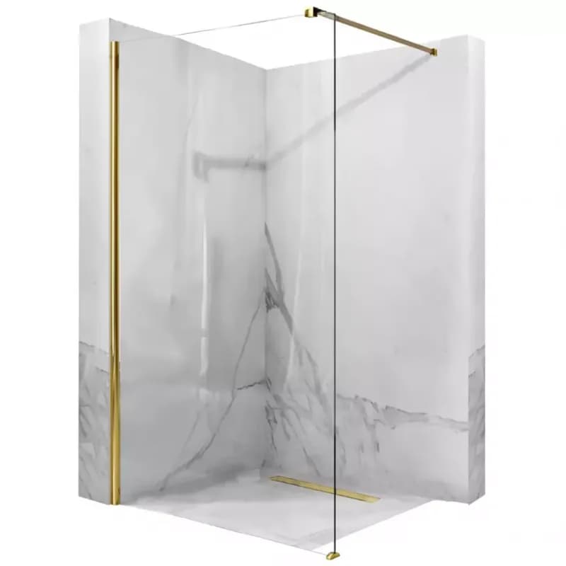 Sprchová stena Walk-In Aero Gold 80x195 1
