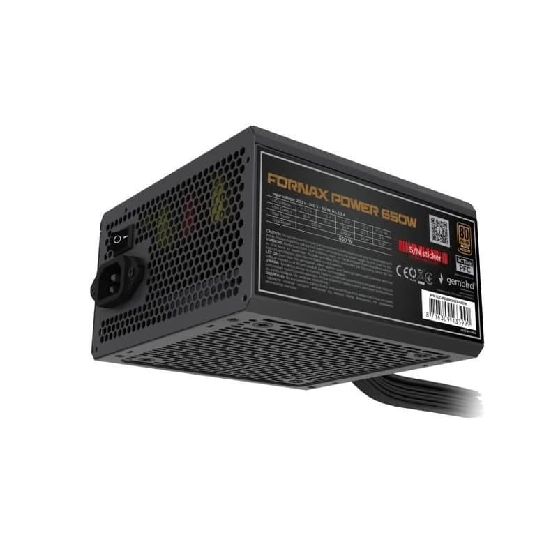 GEMBIRD FX 650W 80+ Bronze 2