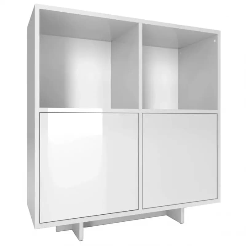 Komoda NOMA N06 2D biela 1