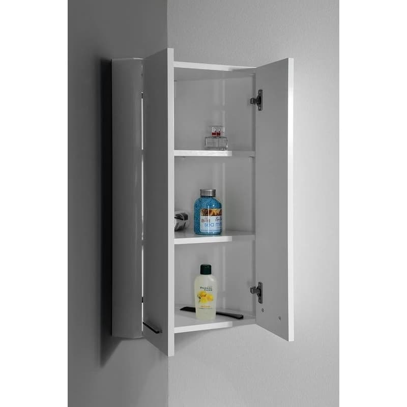 AQUALINE - ZOJA/KERAMIA FRESH skrinka horná35x76x35cm, biela 50331 4