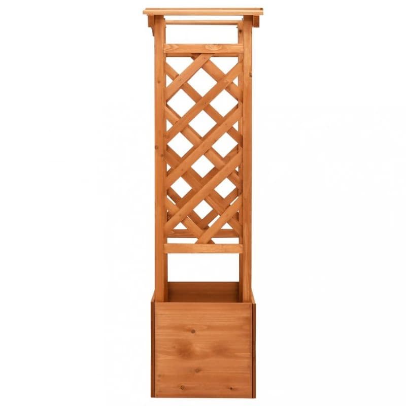 Truhlík trelážovým oblúkom 49x 39x130 cm drevo Dekorhome 3