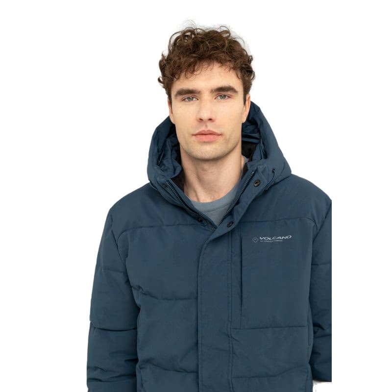 Pánska bunda VOLCANO J-RAFF-601-BLUE 2