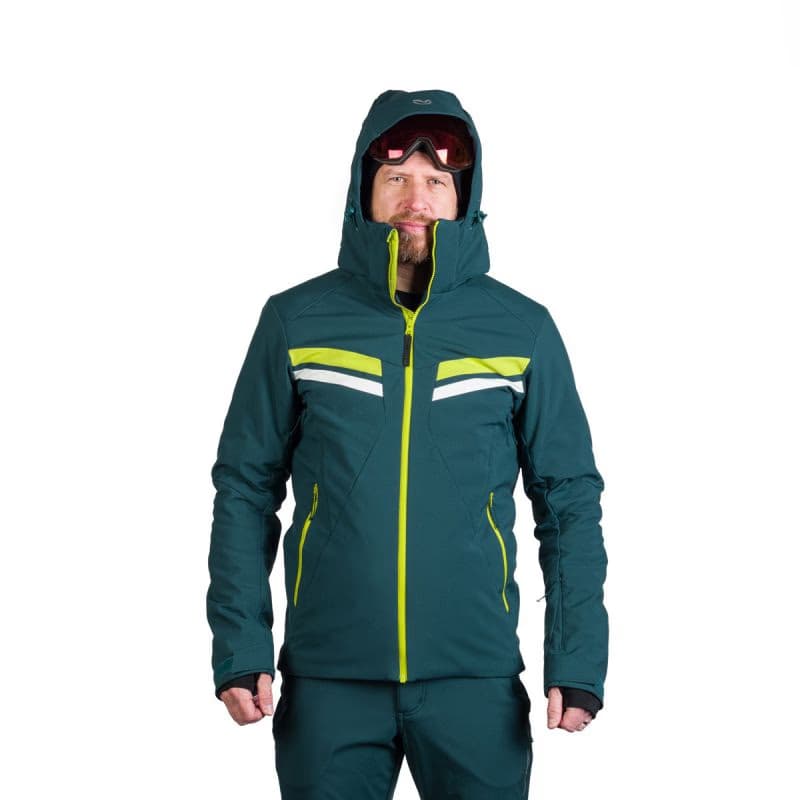 Pánska lyžiarska bunda NORTHFINDER UGO-640inkbluegreen 3