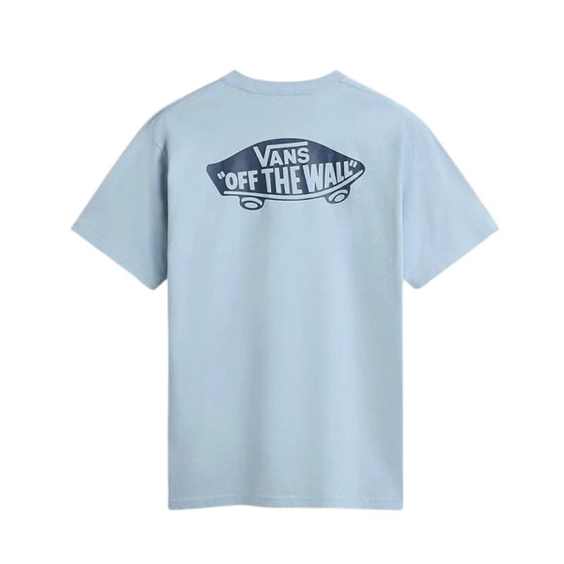 Pánske tričko s krátkym rukávom VANS STYLE 76 BACK SS TEE-DUSTY BLUE-DRESS BLUES 5