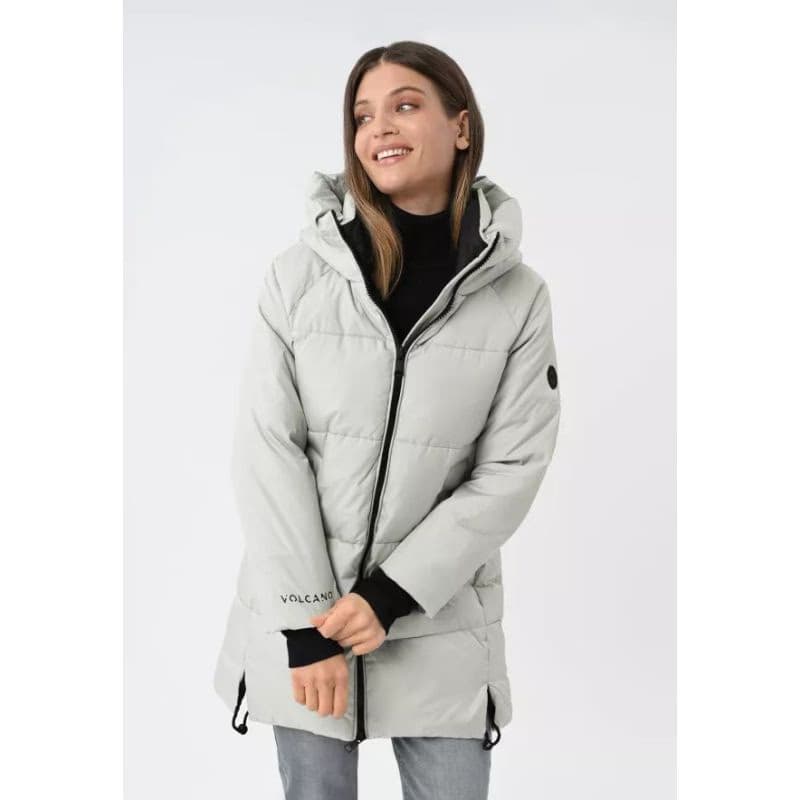 Dámska bunda VOLCANO J-FROZEN-702-GREY 2
