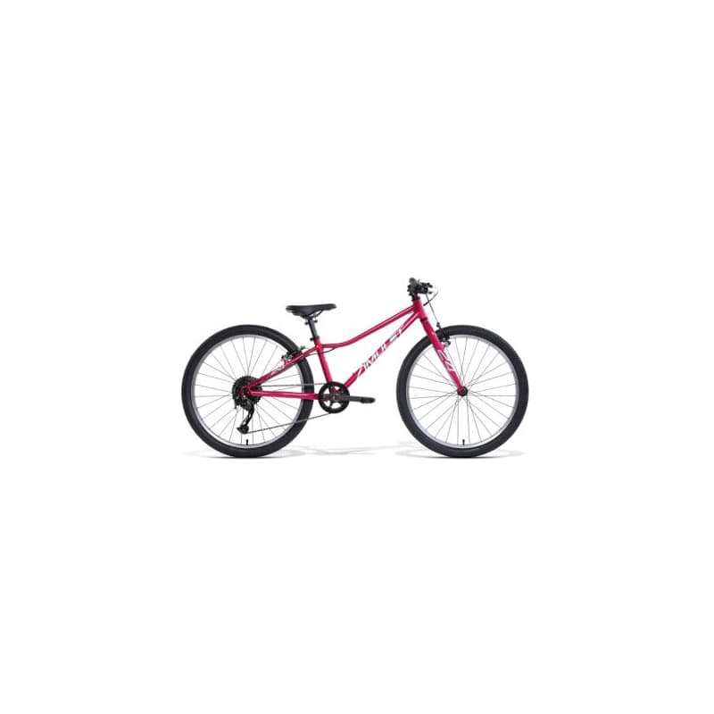 Dievčenský horský bicykel AMULET 24 Tomcat, raspberry pearl silver 1